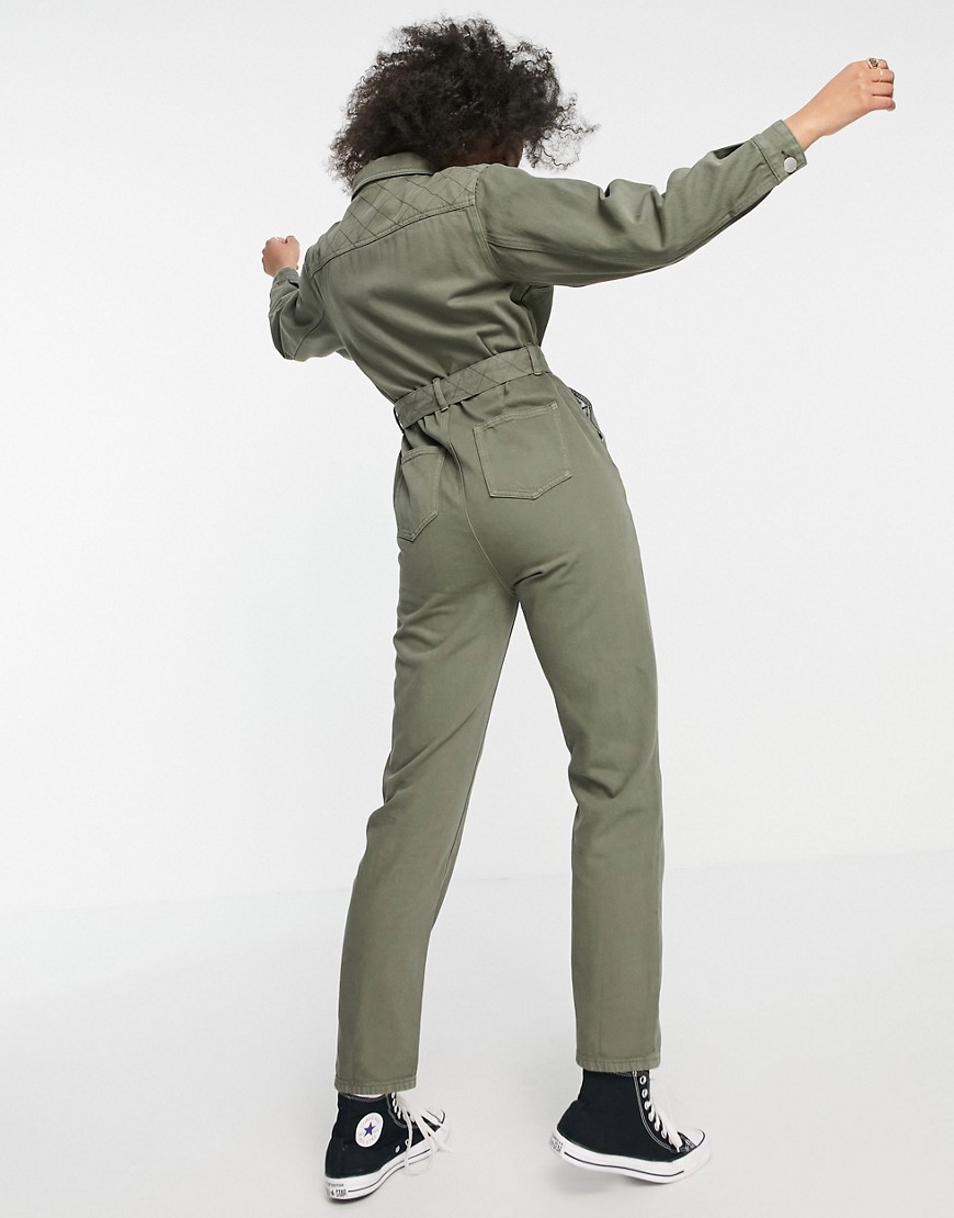 Glamorous-khaki-kombinezon-w-roboczym-stylu-defekt-XS-1 Glamorous-khaki-kombinezon-w-roboczym-stylu-defekt-XS