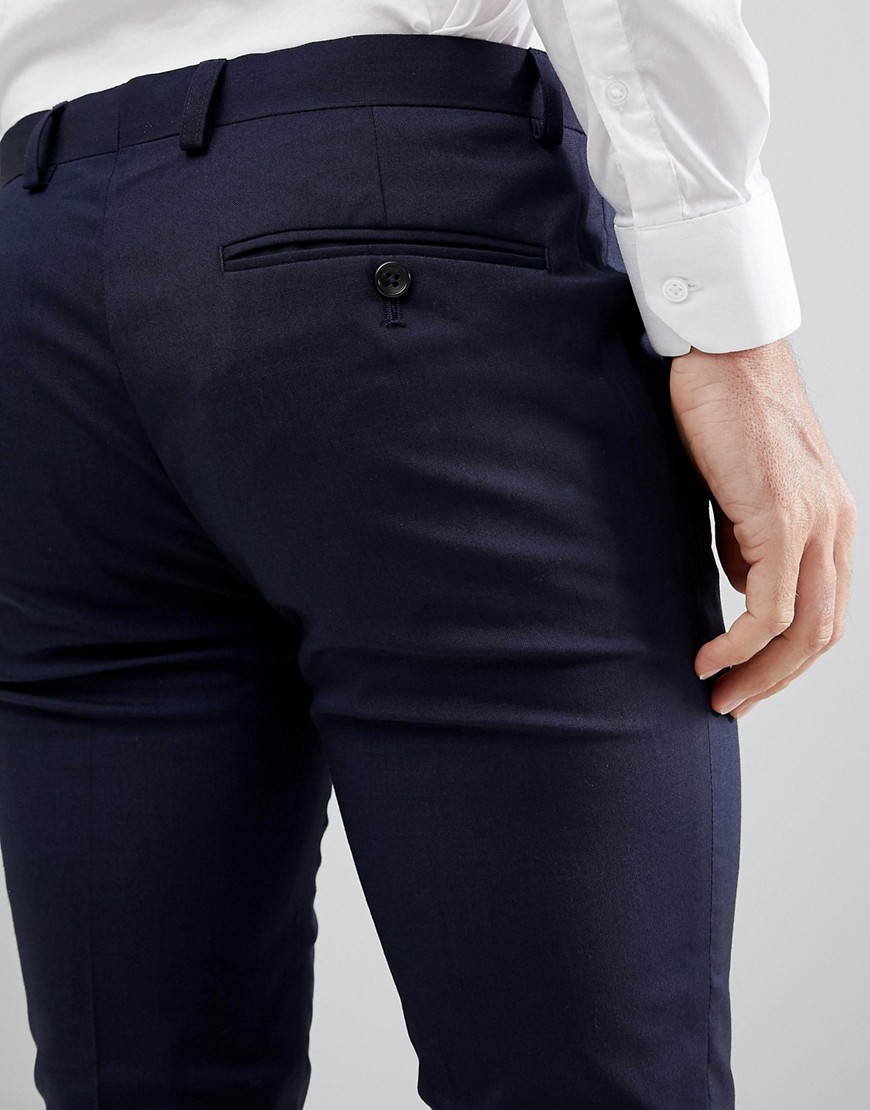 Granatowe-eleganckie-spodnie-7-8-meskie-slim-fit-W30-L30-3 Granatowe-eleganckie-spodnie-7-8-meskie-slim-fit-W30-L30