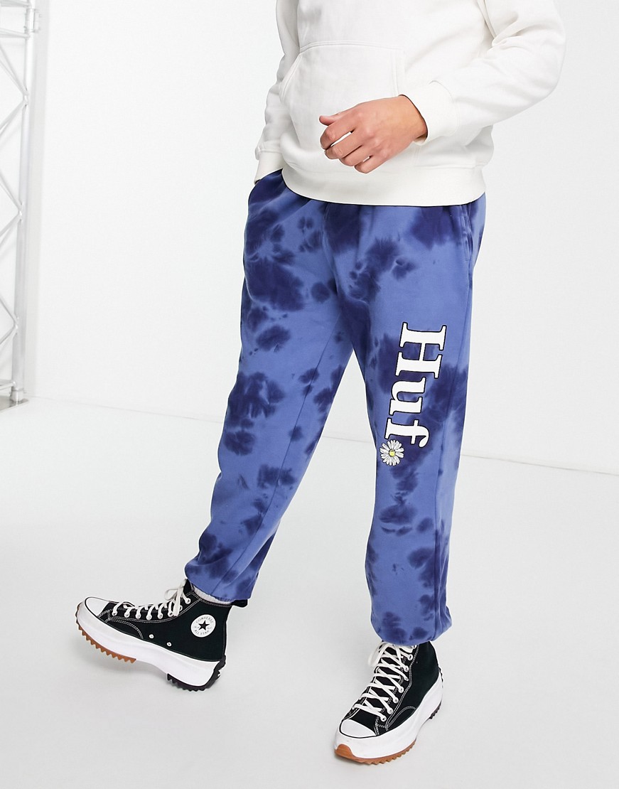 HUF-In-Bloom-granatowe-joggersy-z-efektem-tie-dye-defekt-L-3 HUF-In-Bloom-granatowe-joggersy-z-efektem-tie-dye-defekt-L