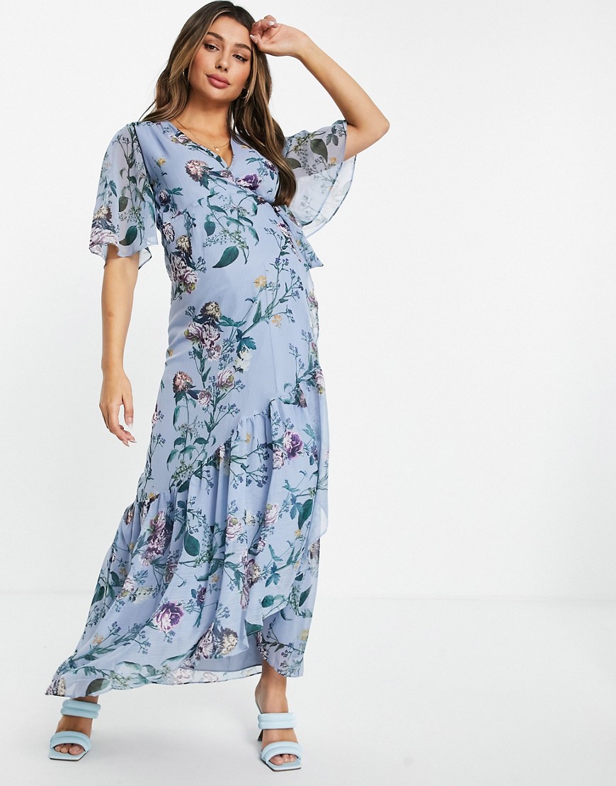 Hope-Ivy-Maternity-blekitna-kopertowa-sukienka-midi-w-kwiaty-z-bufkami-38-3 Hope--Ivy-Maternity-blekitna-kopertowa-sukienka-midi-w-kwiaty-z-bufkami-38