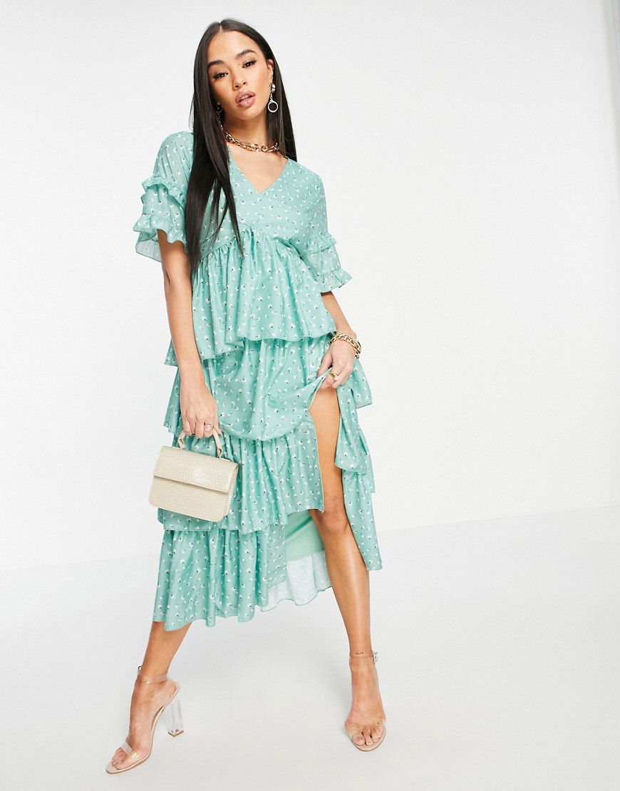 In The Style x Stacey Solomon zielona warstwowa sukienka kwiatowy wzór 38 -In-The-Style-x-Stacey-Solomon-zielona-warstwowa-sukienka-kwiatowy-wzor-46