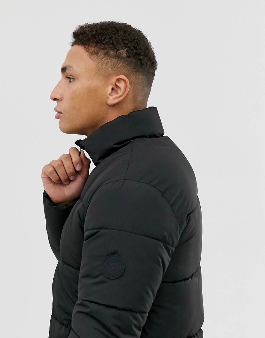JackJones-meska-czarna-prosta-kurtka-XL-2 JackJones-meska-czarna-prosta-kurtka-XL