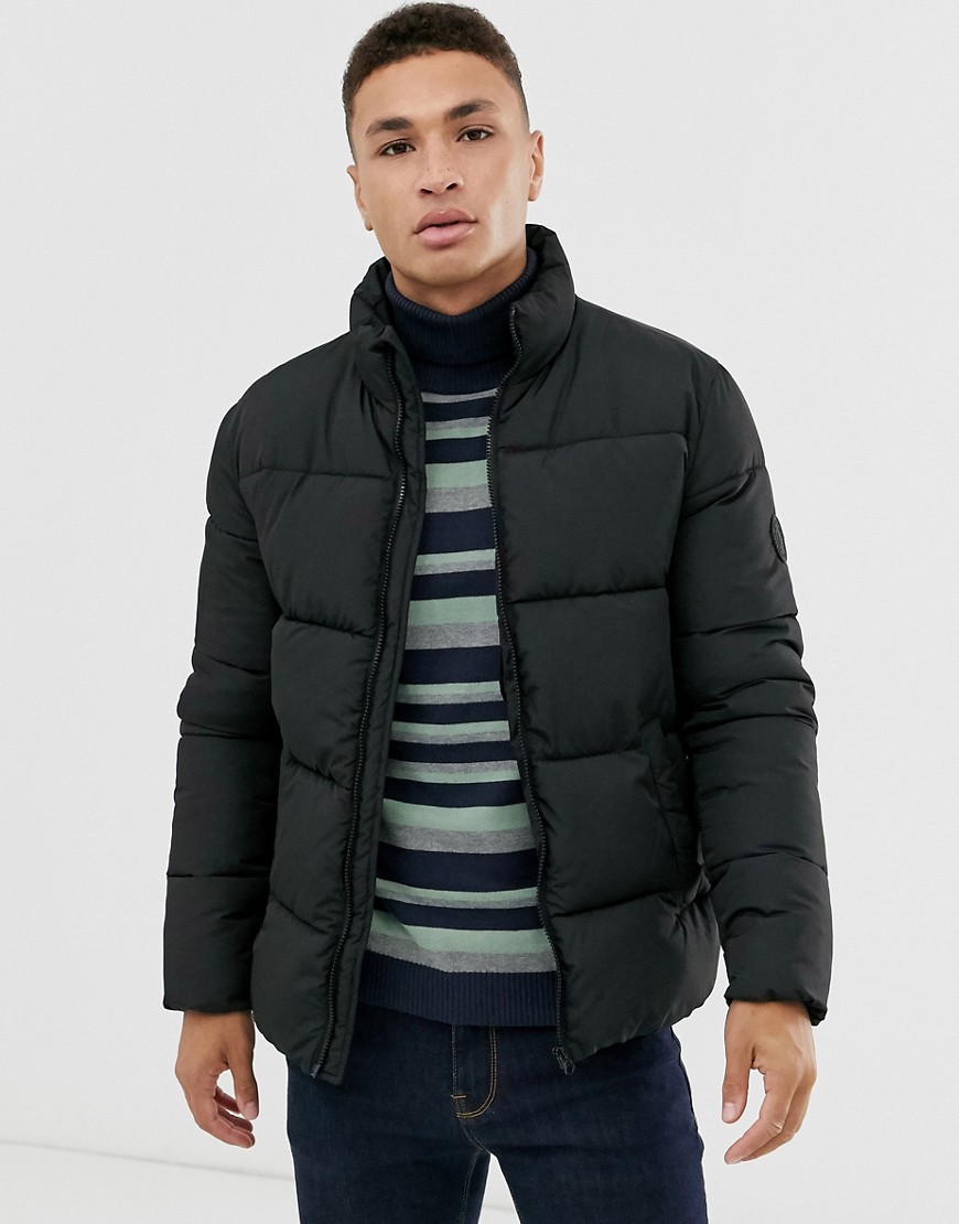 Jack&Jones męska czarna prosta kurtka XL JackJones-meska-czarna-prosta-kurtka-XL