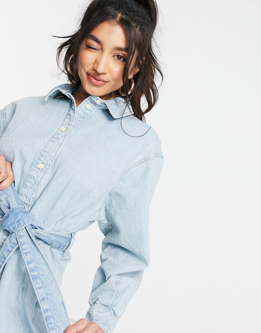Jasnoniebieska-jeansowa-sukienka-koszulowa-oversize-z-paskiem-L-2 Jasnoniebieska-jeansowa-sukienka-koszulowa-oversize-z-paskiem-L