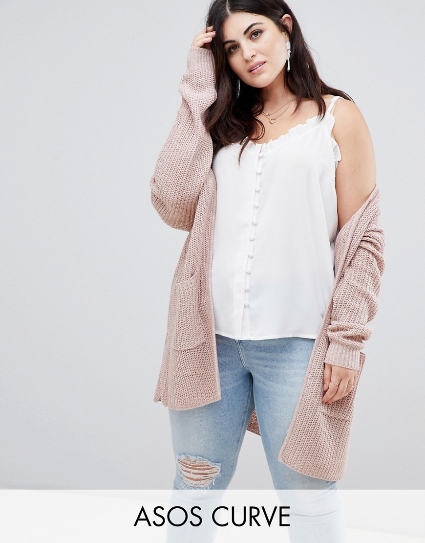 Curve Ivory Bluzka plus size guziki przód 54 K21-Curve-Ivory-Bluzka-plus-size-guziki-przod-54