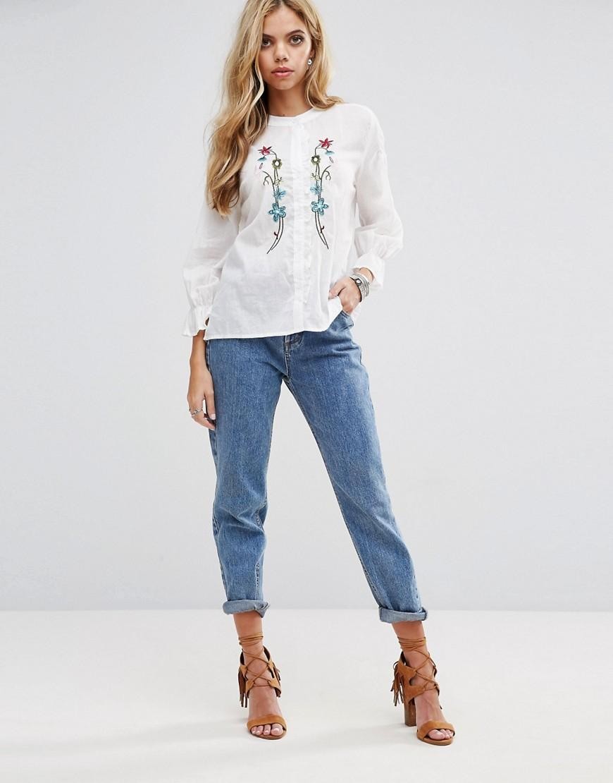 K22-boohoo-Biala-Koszula-damska-ze-zdobieniem-XL-42-3 K22-boohoo-Biala-Koszula-damska-ze-zdobieniem-XL-42