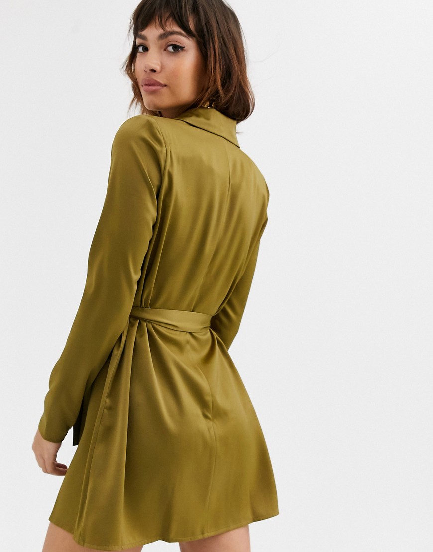Khaki-satynowa-sukienka-mini-z-paskiem-z-dlugim-rekawem-32-1 Khaki-satynowa-sukienka-mini-z-paskiem-z-dlugim-rekawem--32
