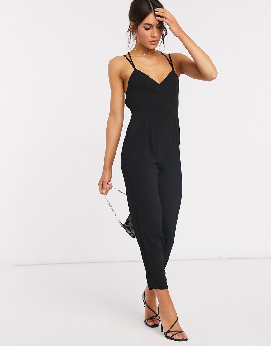 Kombinezon damski na ramiączkach plus size czarny 46 Kobinezon-damski-na-ramiaczkach-plus-size-czarny-46
