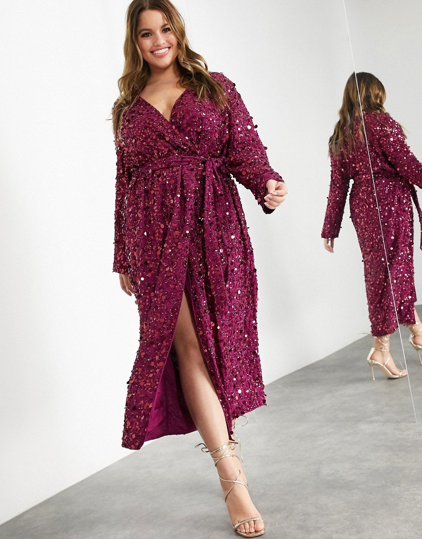 Kopertowa-Sukienka-midi-w-cekiny-plus-size-44-3 Kopertowa-Sukienka-midi-w-cekiny-plus-size-44