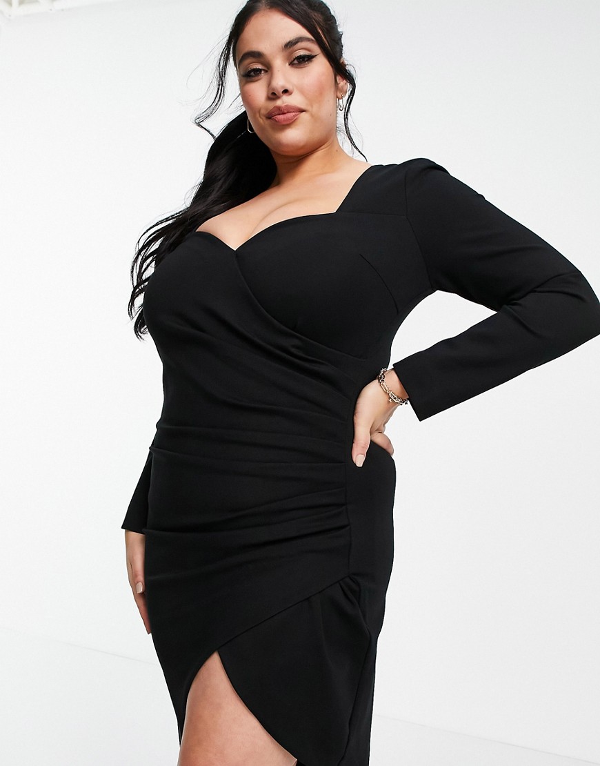 Lavish-Alice-Plus-czarna-sukienka-midi-dekolt-serce-asymetryczna-plus-size-48-3 Lavish-Alice-Plus-czarna-sukienka-midi-dekolt-serce-asymetryczna-plus-size-48