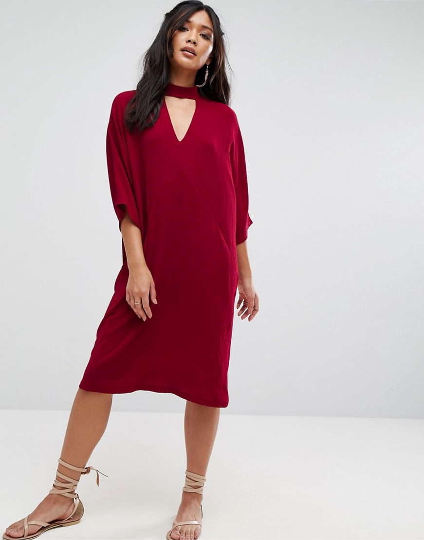 Liquorish-sukienka-midi-oversize-bordowa-DEFEKT-S-36-4 Liquorish-sukienka-midi-oversize-bordowa-DEFEKT-S-36