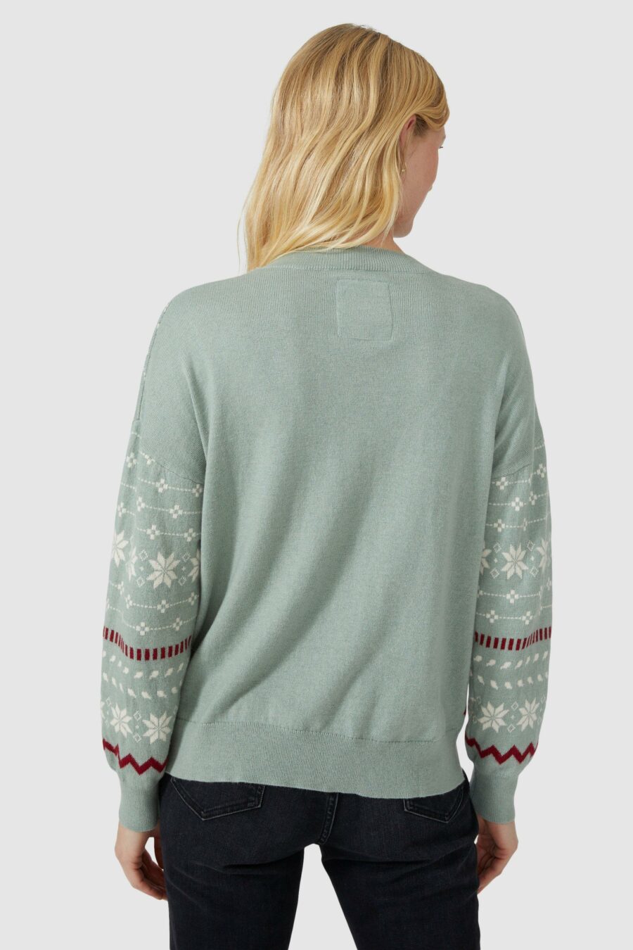 Mantaray-zielony-sweter-norweski-wzor-44