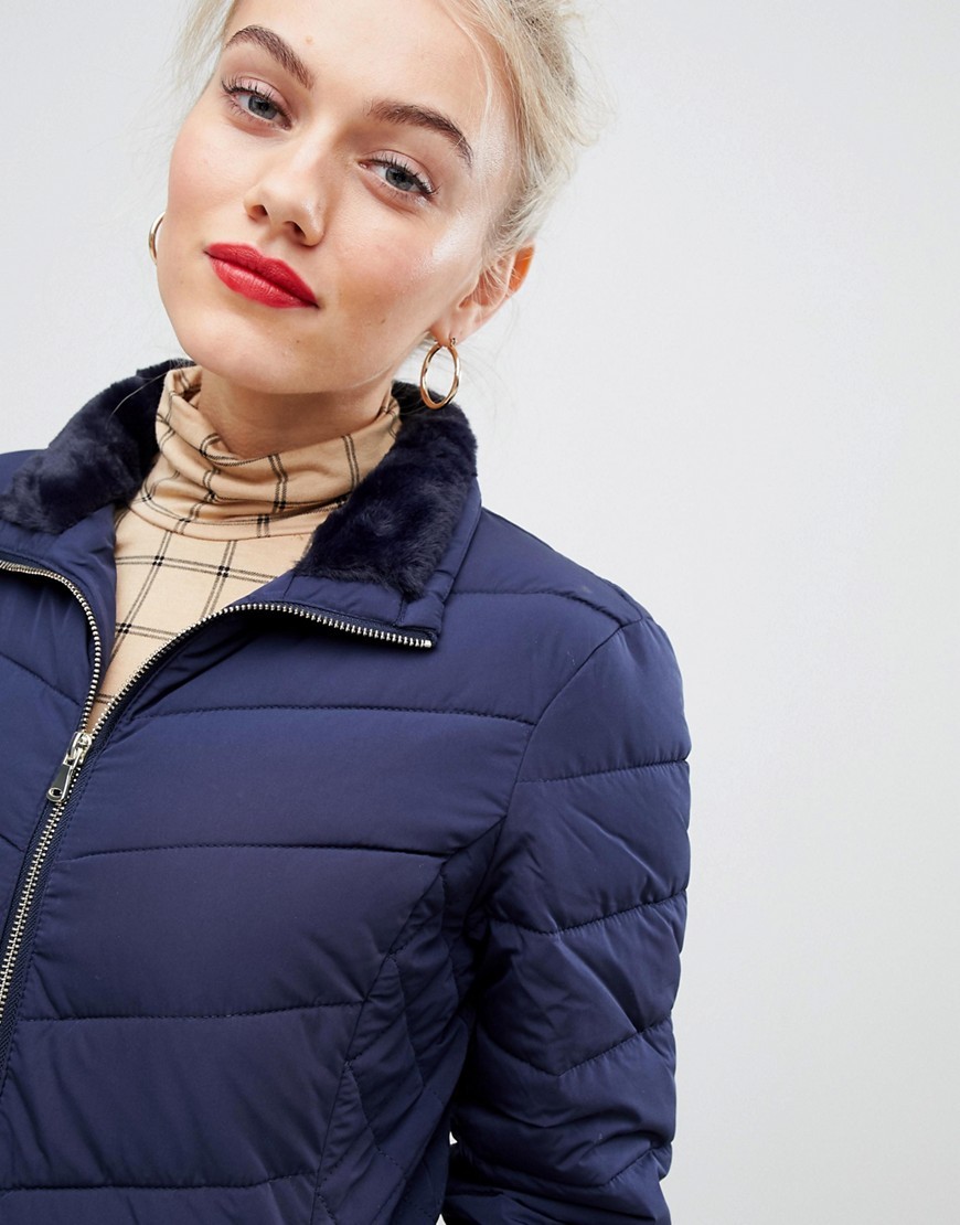 Miss-Selfridge-Granatowa-podszyta-Kurtka-damska-defekt-M-38-3 Miss-Selfridge-Granatowa-podszyta-Kurtka-damska-defekt-M-38
