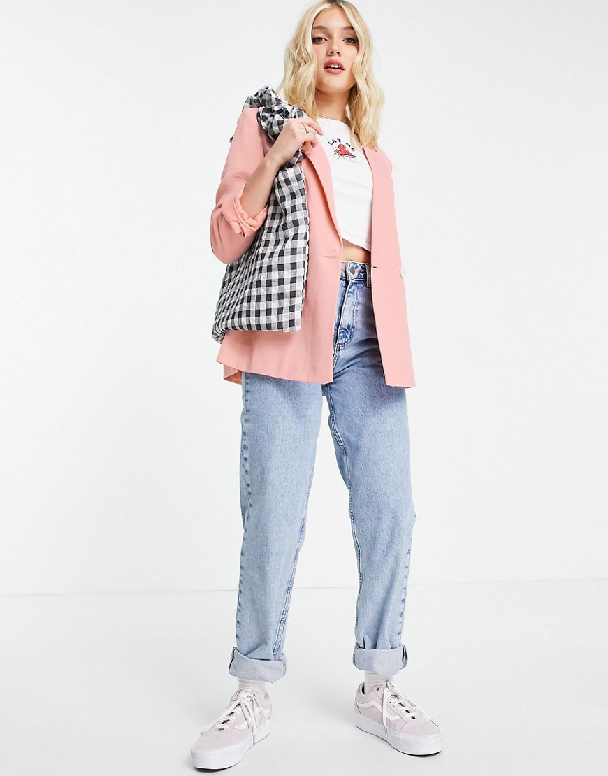Miss-Selfridge-damska-rozowa-marynarka-z-miekkiej-krepy-XL-1 Miss-Selfridge-damska-rozowa-marynarka-z-miekkiej-krepy-XL