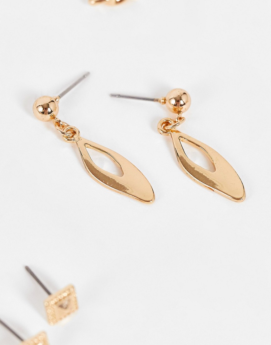 Miss-Selfridge-zestaw-6-par-kolczykow-zlote-1 Miss-Selfridge-zestaw-6-par-kolczykow-zlote