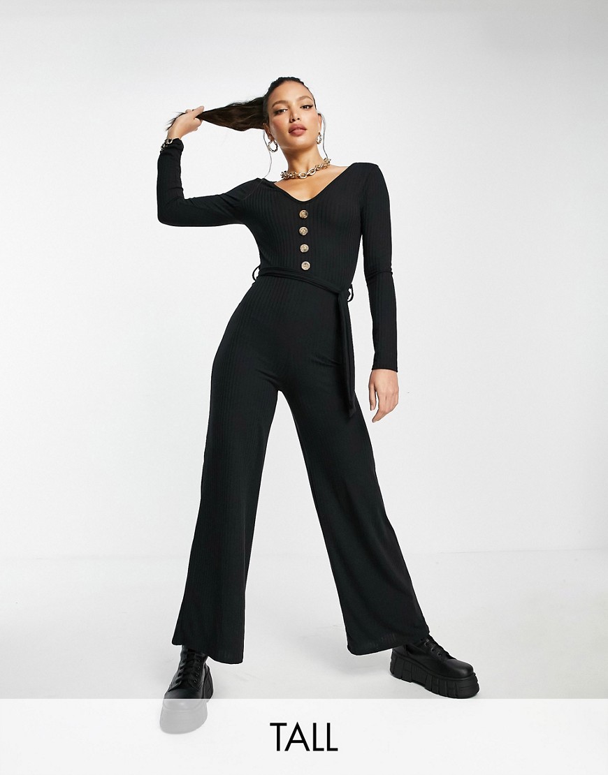 Missguided czarne damski kombinezon na każdy dzień 40 Missguided-czarne-damski-kombinezon-na-kazdy-dzien-40