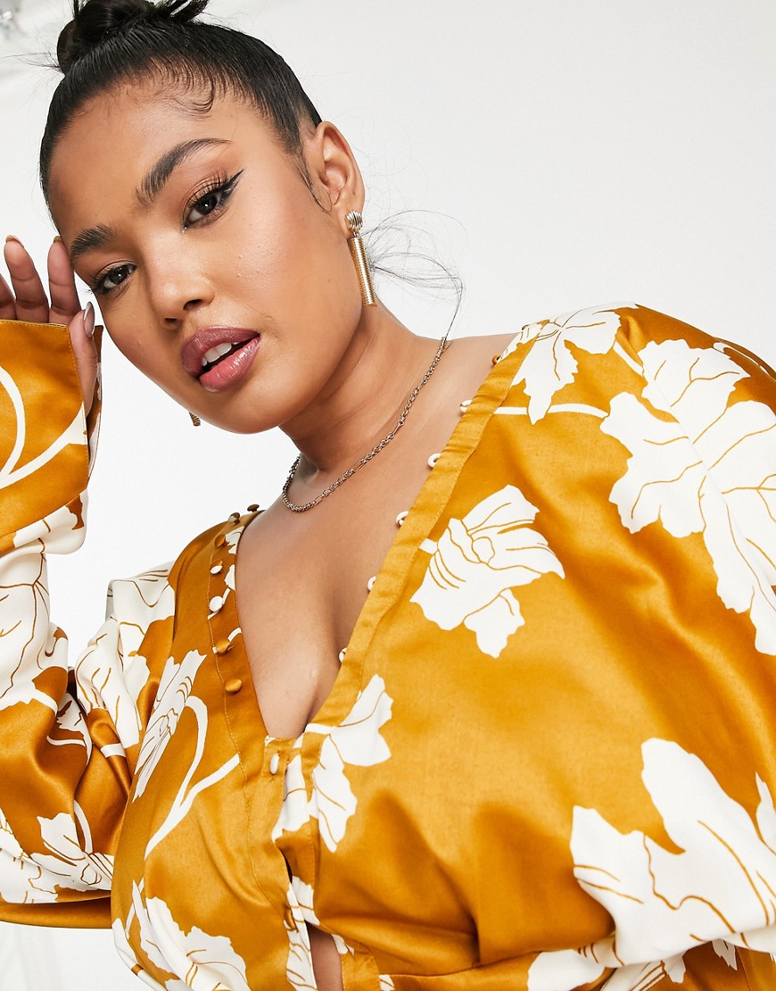 Musztardowa-sukienka-mini-rozkloszowana-w-kwiaty-kimono-40-1 Musztardowa-sukienka-mini-rozkloszowana-w-kwiaty-kimono-40