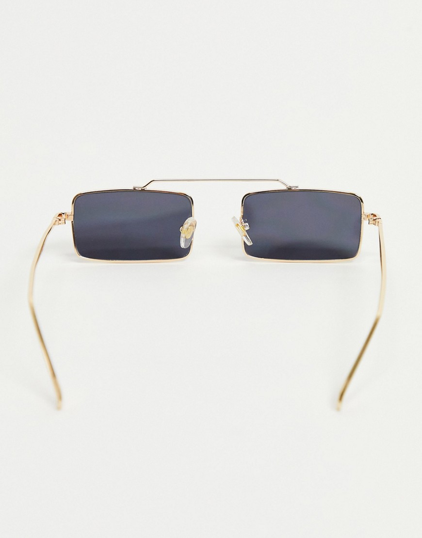 My-Accessories-Zlote-prostokatne-okulary-przeciwsloneczne-z-czarnymi-szklami-no-size-2 My-Accessories-Zlote-prostokatne-okulary-przeciwsloneczne-z-czarnymi-szklami-no-size