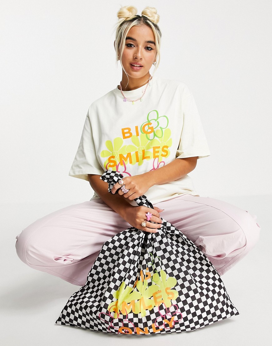 Native-Youth-torba-zakupowa-typu-tote-w-szachownice-Big-Smiles-one-size-1 Native-Youth-torba-zakupowa-typu-tote-w-szachownice-Big-Smiles-one-size