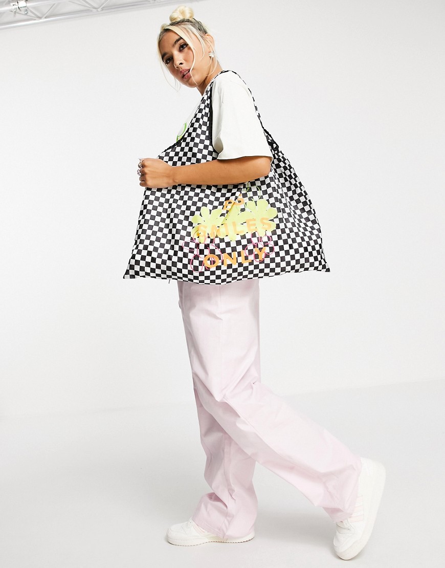 Native-Youth-torba-zakupowa-typu-tote-w-szachownice-Big-Smiles-one-size-3 Native-Youth-torba-zakupowa-typu-tote-w-szachownice-Big-Smiles-one-size