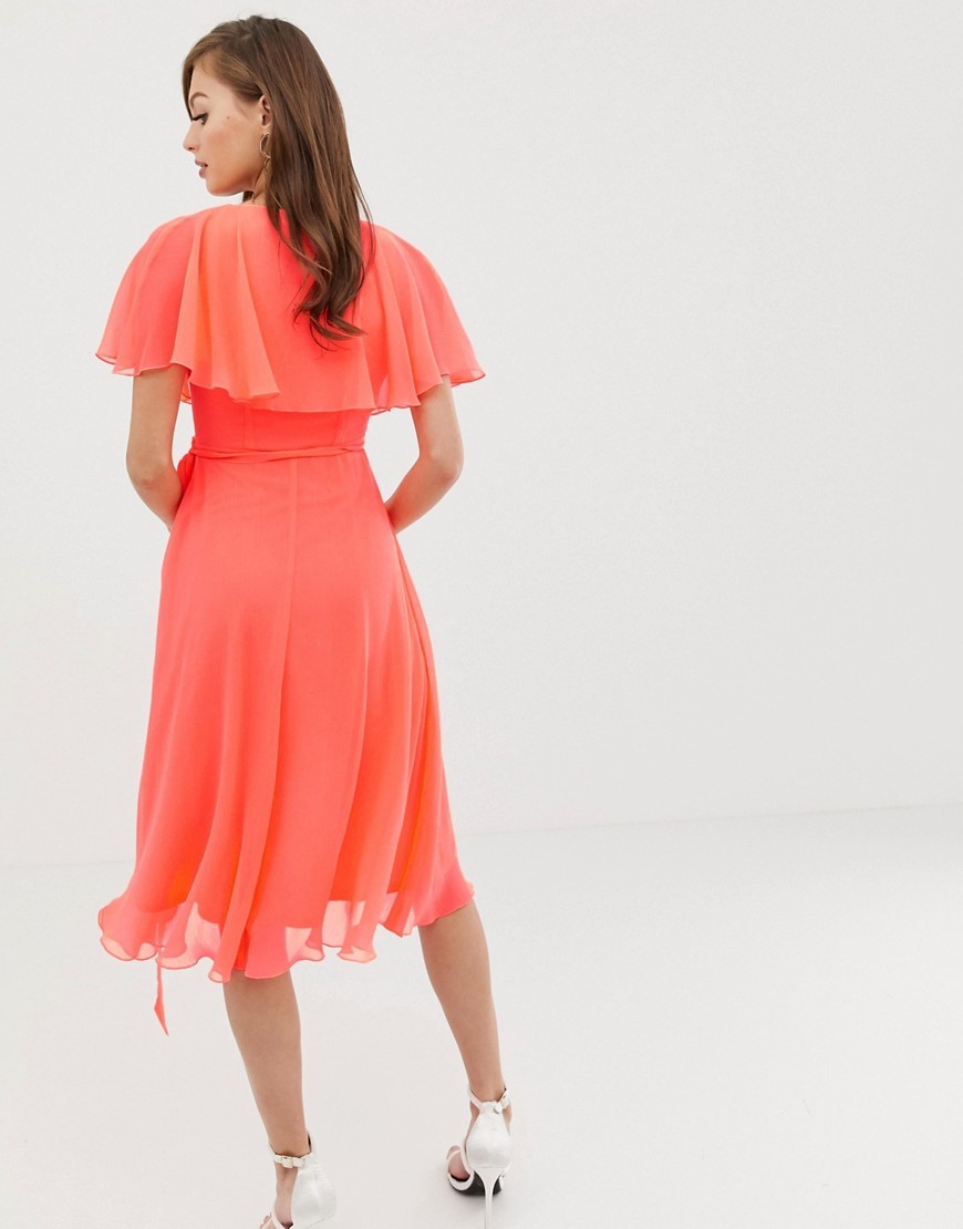Neonowa-rozowa-Sukienka-midi-cape-defekt-S-36-1 Neonowa-rozowa-Sukienka-midi-cape-defekt-S-36