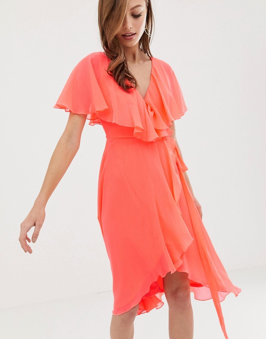 Neonowa-rozowa-Sukienka-midi-cape-defekt-S-36-2 Neonowa-rozowa-Sukienka-midi-cape-defekt-S-36
