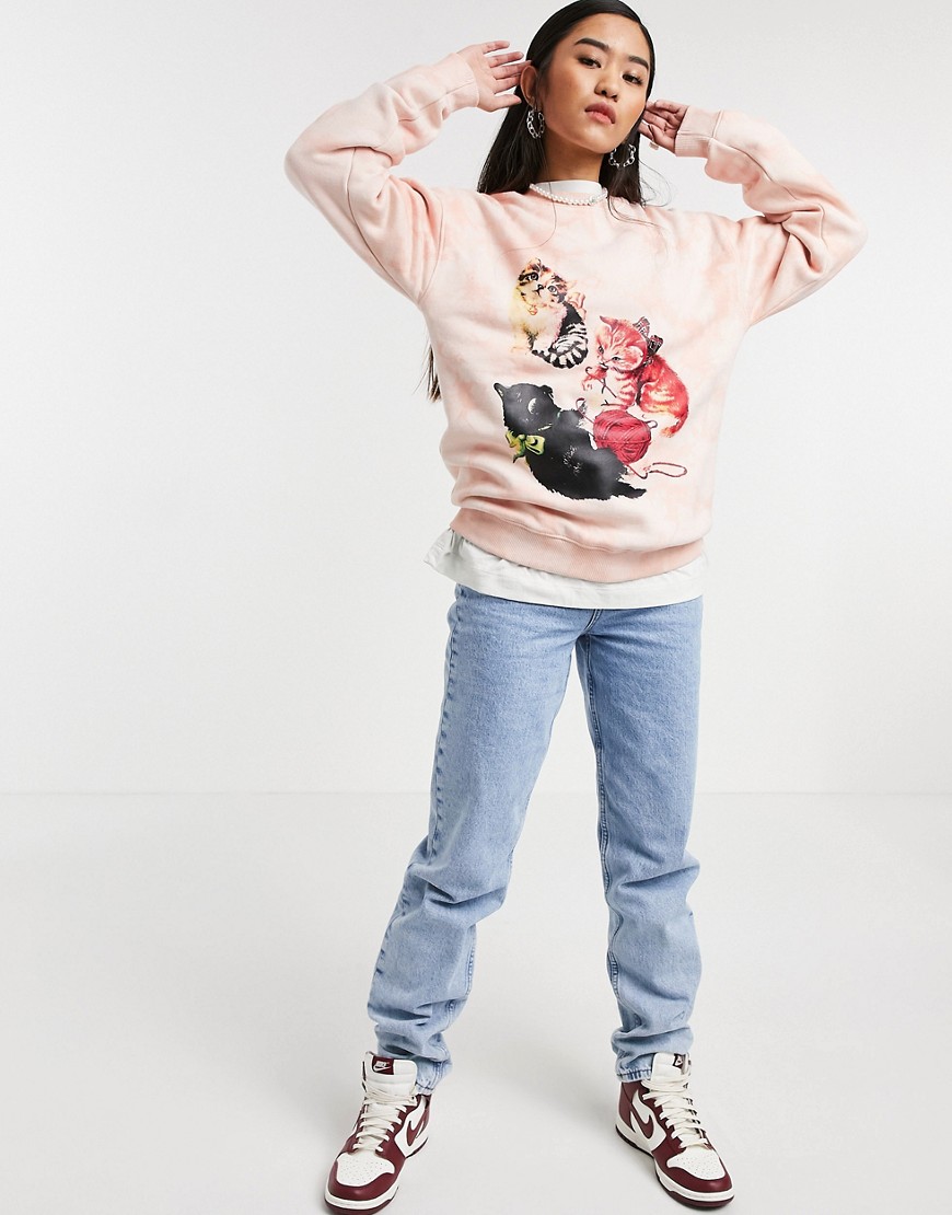 New-Girl-Order-damska-bluza-oversize-z-nadrukiem-kotkow-pomaranczowa-46-3 New-Girl-Order-damska-bluza-oversize-z-nadrukiem-kotkow-pomaranczowa-46