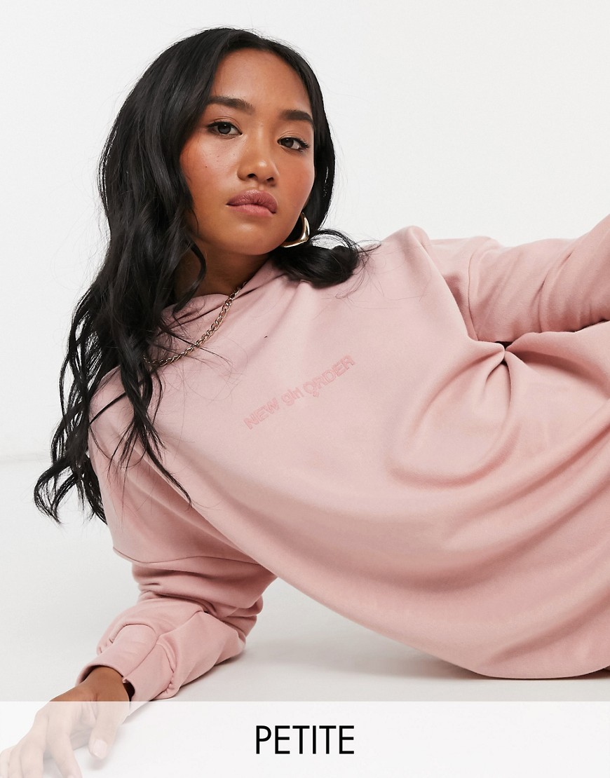 New Girl damska różowa bluza oversize defekt 36 New-Girl-damska-rozowa-bluza-oversize-defekt-36