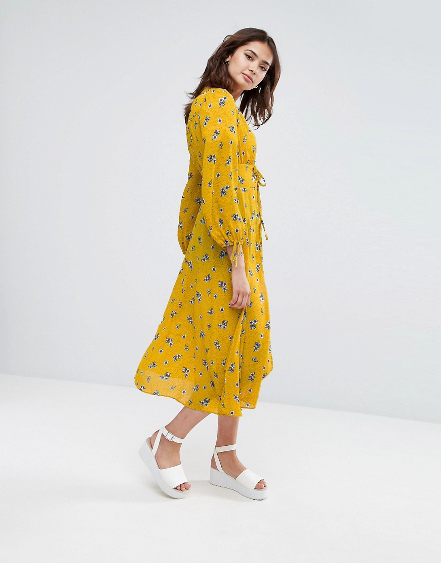New-Look-Sukienka-kimono-zolta-kwiaty-M-38-4 New-Look-Sukienka-kimono-zolta-kwiaty-M-38