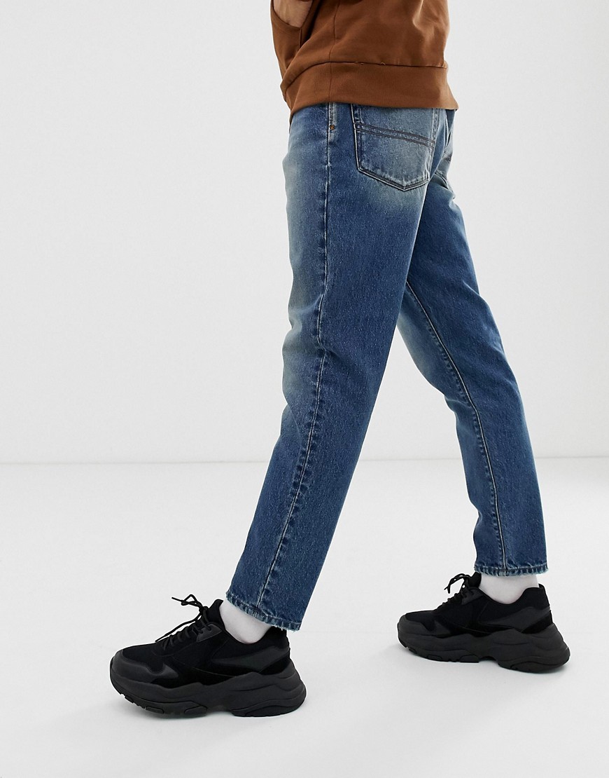 Niebieskie-meskie-jeansy-uszkodzenie-defekt-W32-L32-1 Niebieskie-meskie-jeansy-uszkodzenie-defekt-W32-L32