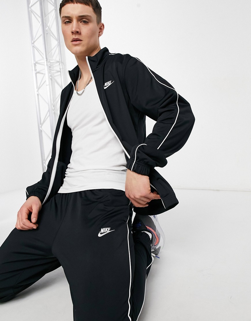 Nike Bluza męska czarna z długim rękawem L Nike-Bluza-meska-czarna-z-dlugim-rekawem-L