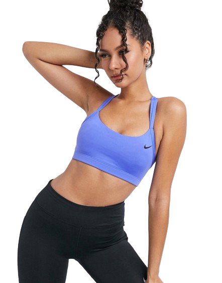 Nike Training niebieski biustonosz sportowy XS