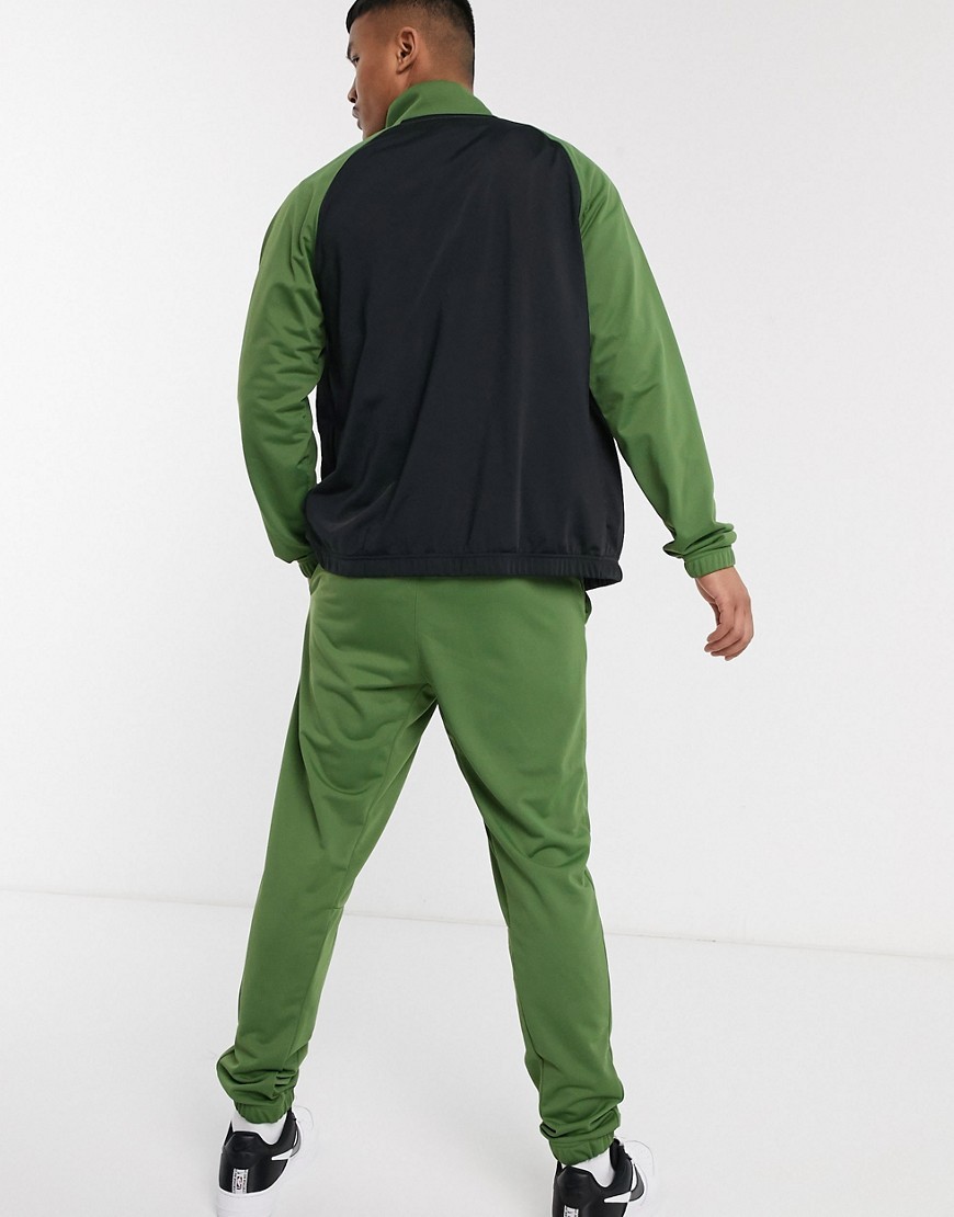 Nike-zielona-biala-czarna-gora-od-dresu-na-zamek-M