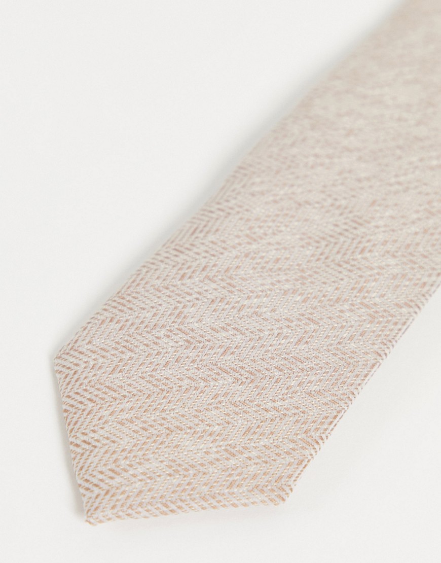 Noak-bezowy-waski-krawat-one-size-2 Noak-bezowy-waski-krawat-one-size