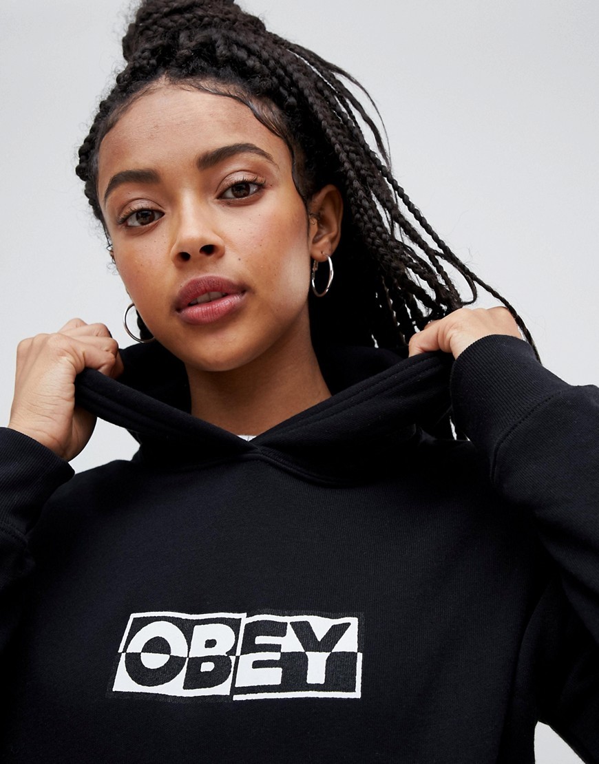 OBEY-Czarna-Bluza-z-kapturem-z-napisem-S-36-2 OBEY-Czarna-Bluza-z-kapturem-z-napisem-S-36