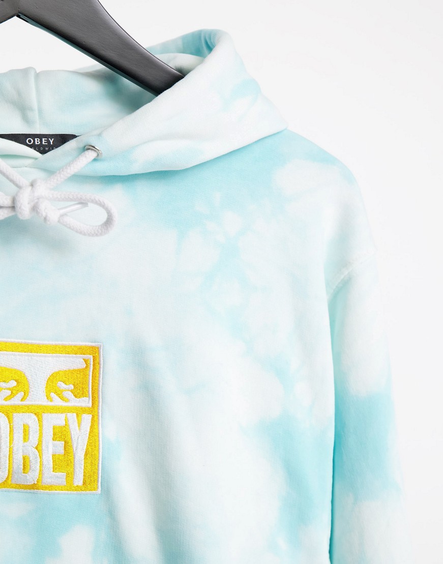 Obey-luzna-bluza-oversize-z-kapturem-logo-efekt-tie-dye-M-3 Obey-luzna-bluza-oversize-z-kapturem-logo-efekt-tie-dye-M
