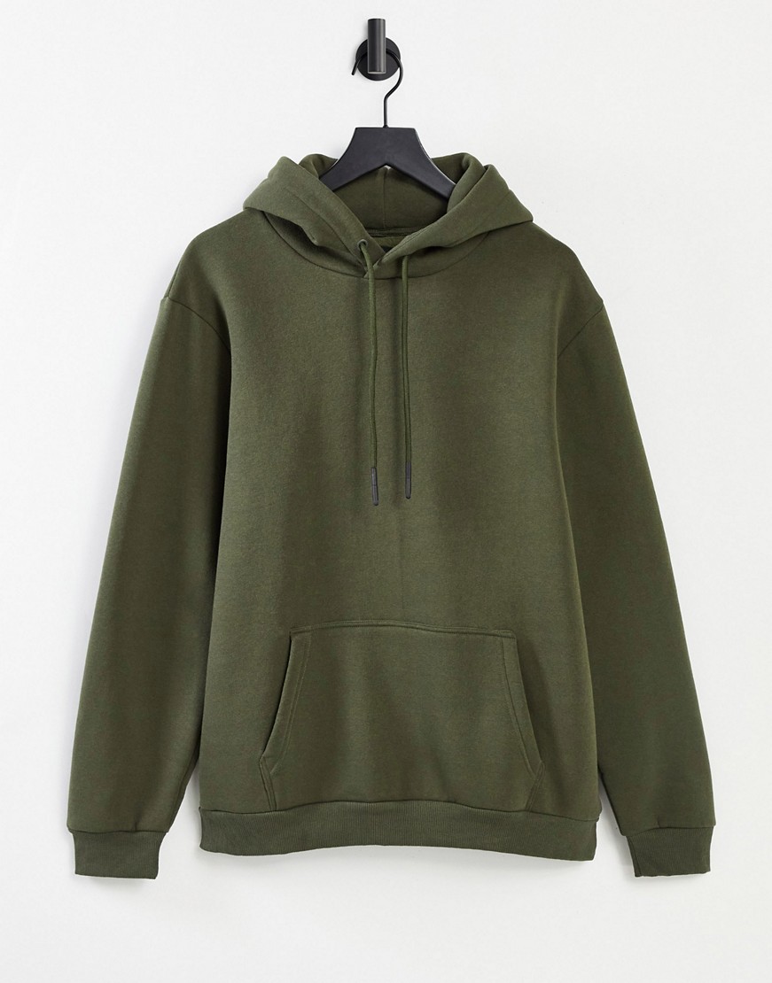Only and Sons męska bluza dresowa z kapturem khaki basic defekt M Only-and-Sons-meska-bluza-dresowa-z-kapturem-khaki-basic-defekt-M