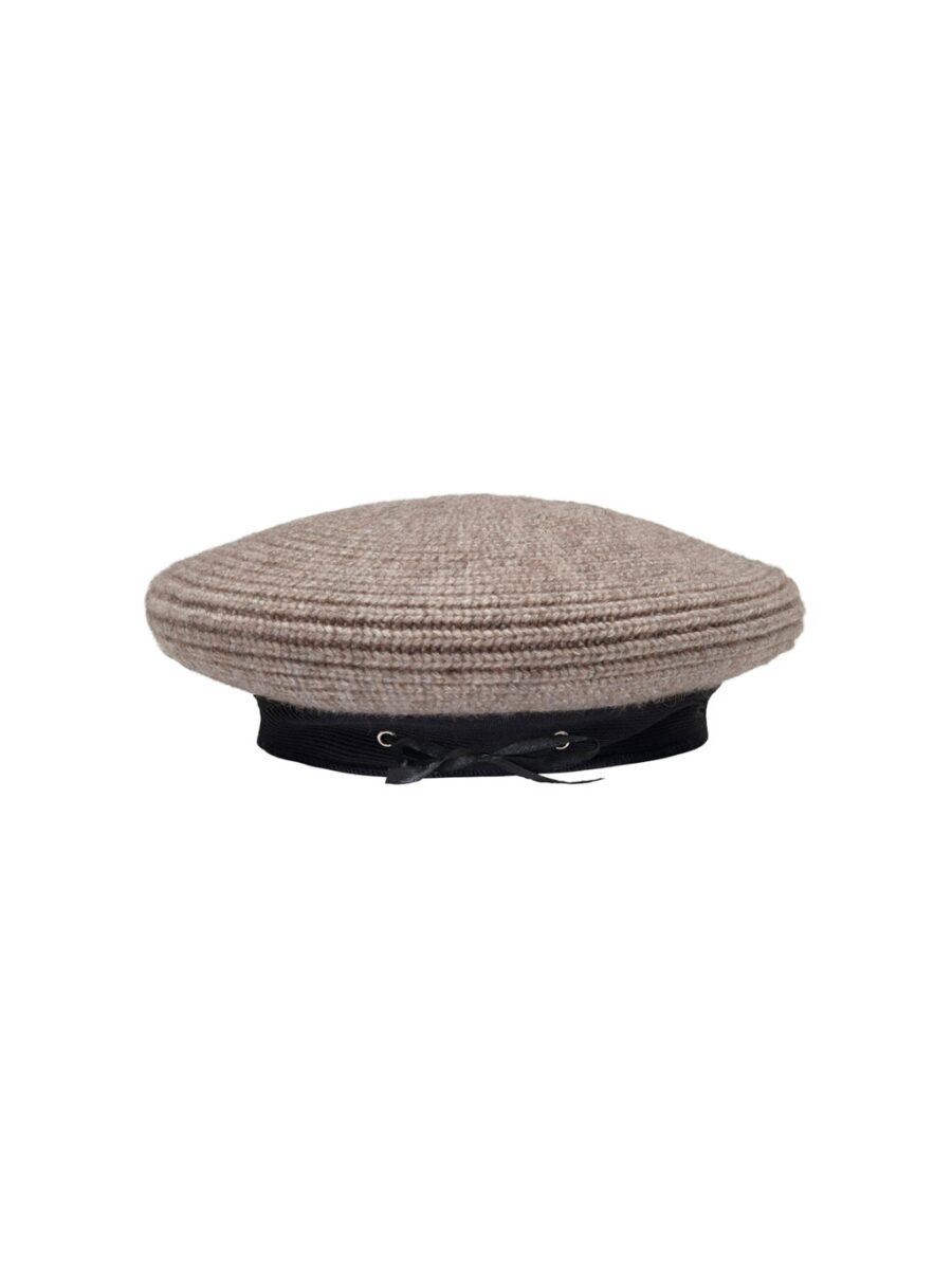 Only-brazowy-dzianinowy-beret-one-size