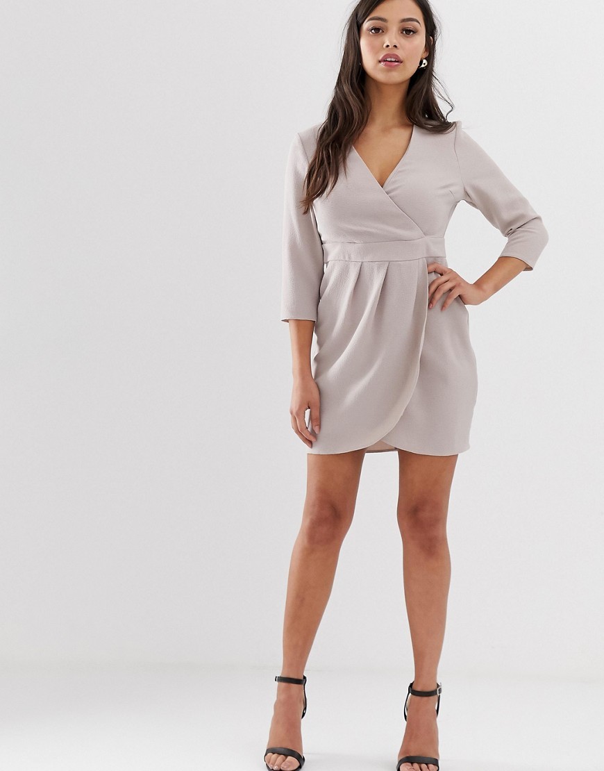 Petite-Elegancka-Sukienka-mini-kopertowy-dekolt-S-36-3 Petite-Elegancka-Sukienka-mini-kopertowy-dekolt-S-36