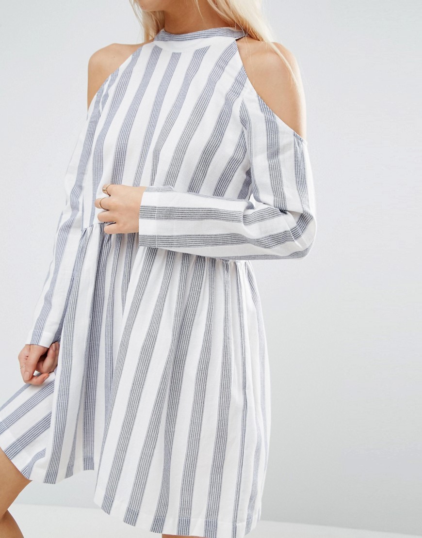 Petite-Sukienka-w-paski-cold-shoulders-dla-niskich-kobiet-XS-34-1 Petite-Sukienka-w-paski-cold-shoulders-dla-niskich-kobiet-XS-34