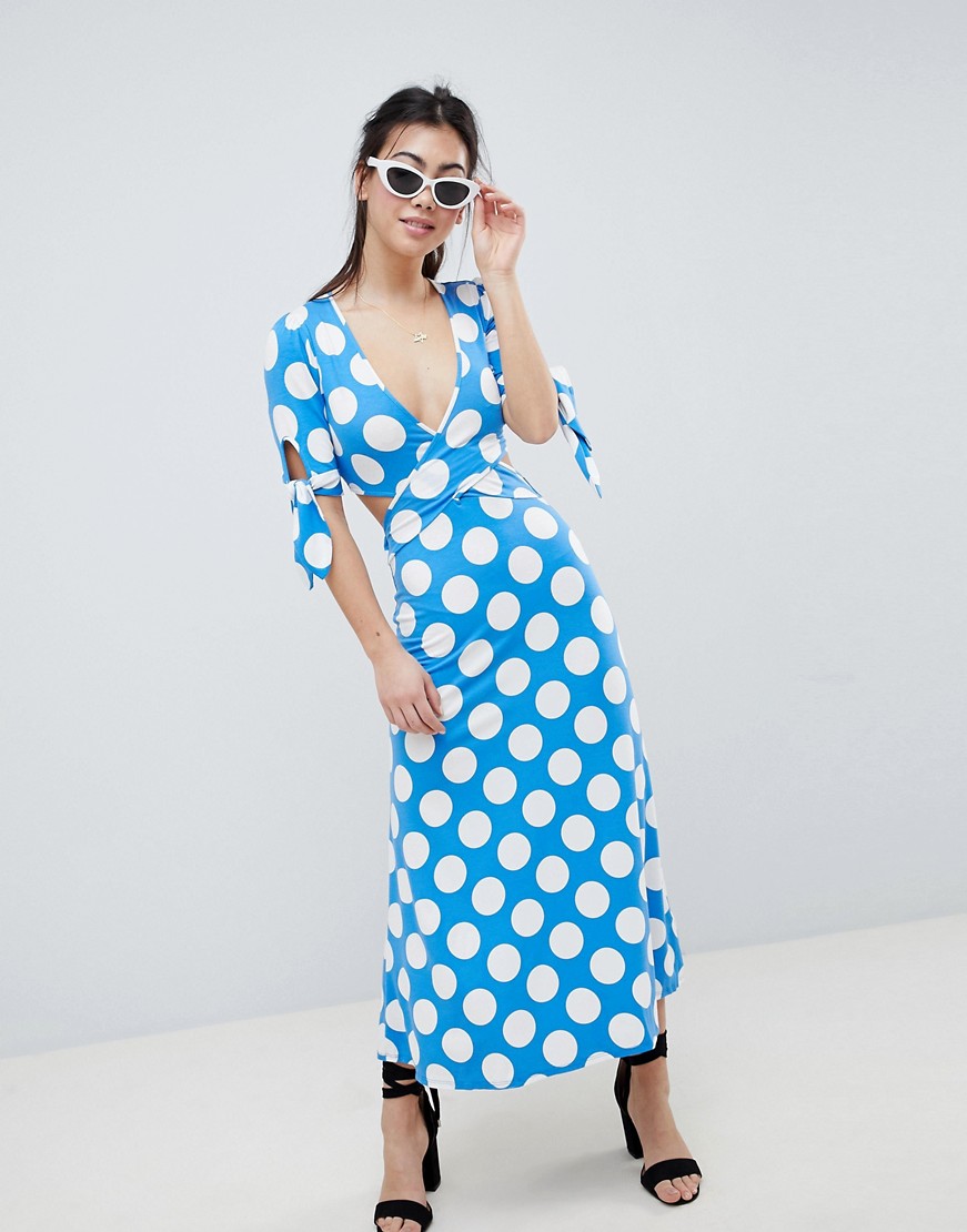 Petite-niebieska-sukienka-w-biale-kropki-S-36-4 Petite-niebieska-sukienka-w-biale-kropki-S-36