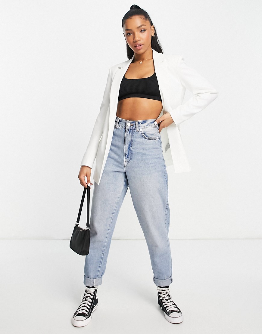 Pieces-Dopasowana-biala-marynarka-oversize-XS-3 Pieces-Dopasowana-biala-marynarka-oversize-XS