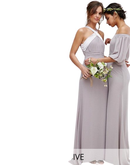 Plisowana sukienka maxi z kokardą XXL 44