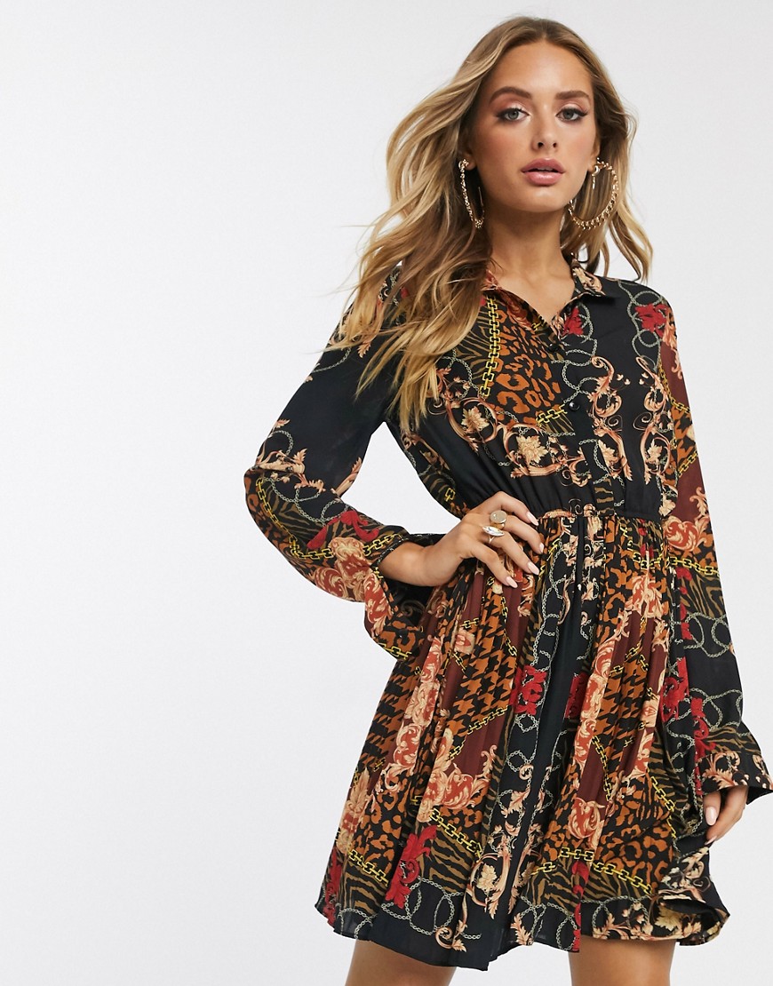 Pretty-Little-Thing-Plisowana-sukienka-z-dlugim-rekawem-w-kolorze-czarnym-42-3 Pretty-Little-Thing-Plisowana-sukienka-z-dlugim-rekawem-w-kolorze-czarnym-42