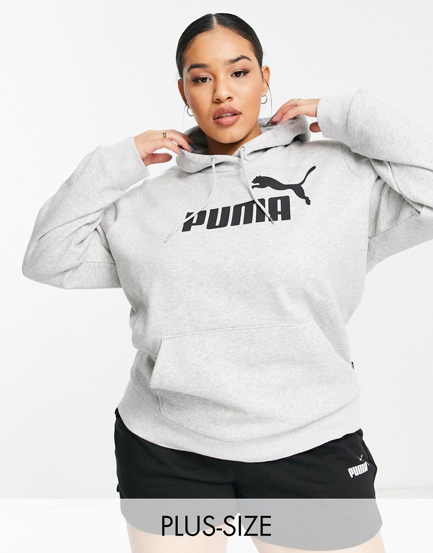 Puma Plus Essentials jasnoszara bluza z kapturem i logo defekt 3XL Puma-Plus-Essentials-jasnoszara-bluza-z-kapturem-i-logo-3XL