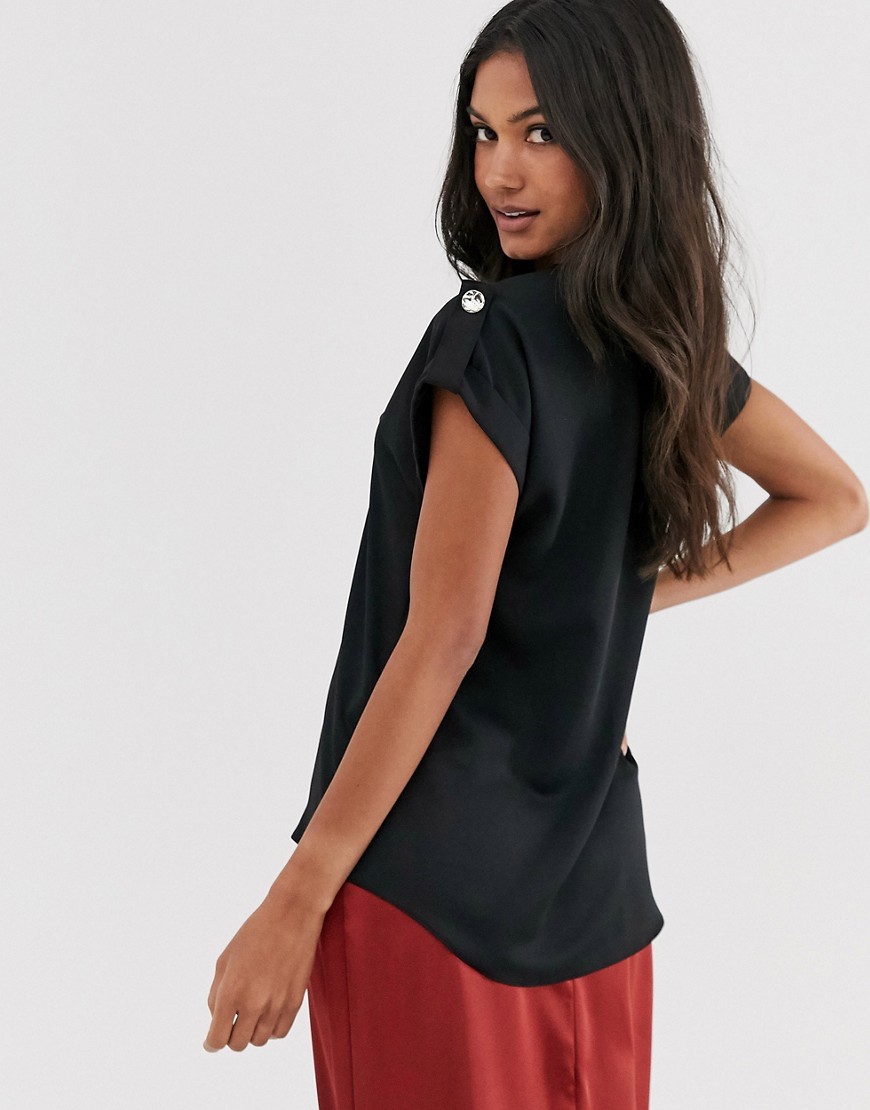 River-Island-Czarny-T-shirt-z-dekoltem-w-szpic-L-40-1 River-Island-Czarny-T-shirt-z-dekoltem-w-szpic-L-40