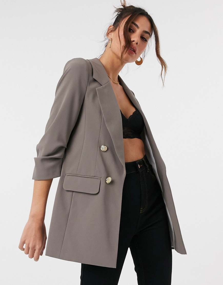 River Island szara damska prosta marynarka plus size defekt 44 River-Island-szara-damska-prosta-marynarka-plus-size-defekt-44