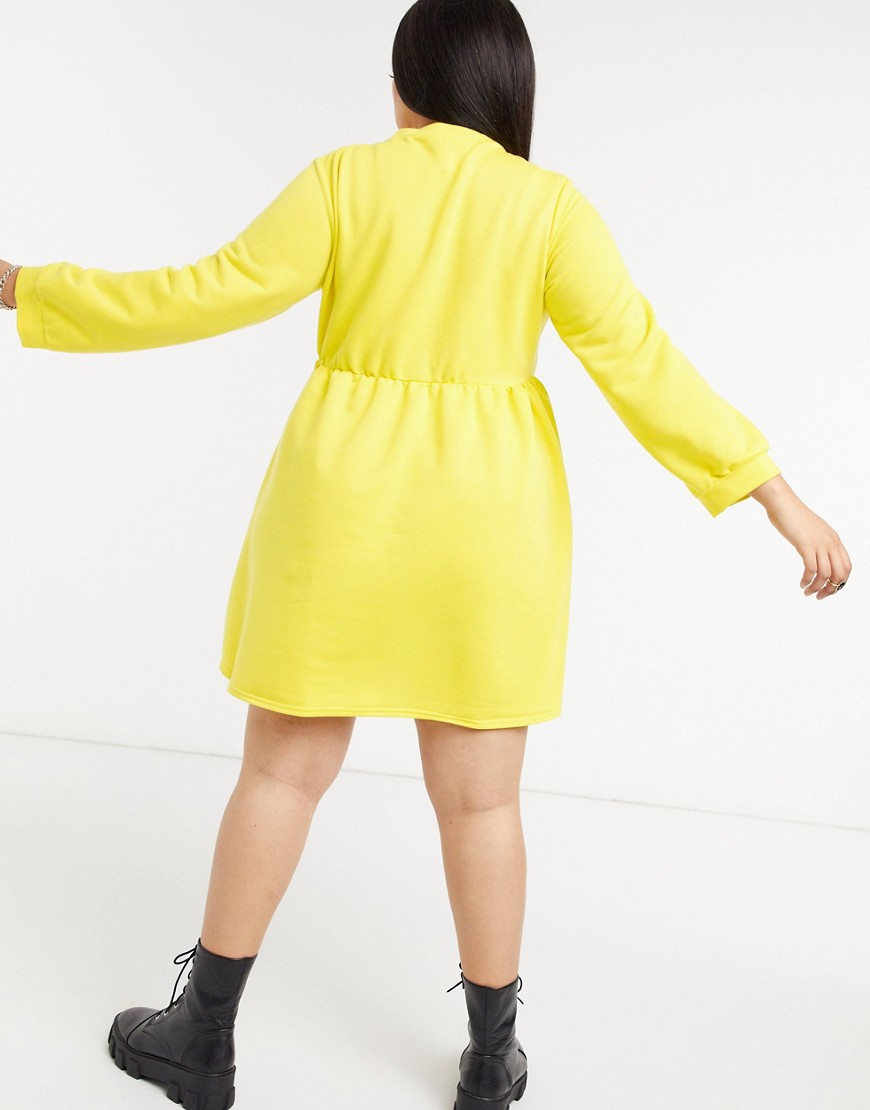 Rokoko-zolta-sukienka-dresowa-oversize-plus-size-L-1 Rokoko-zolta-sukienka-dresowa-oversize-plus-size-L