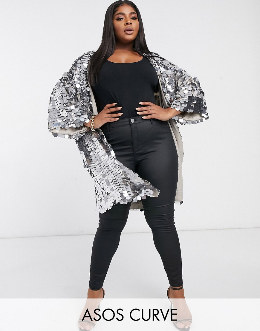 Sebrne cekinowe kimono damskie defekt 46 Sebrne-cekinowe-kimono-damskie-defekt-46