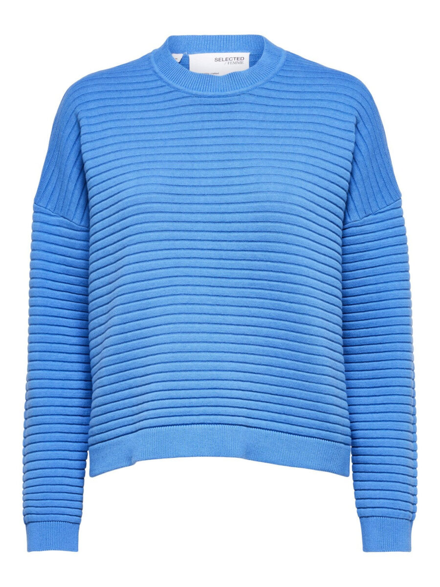 Selected-Femme-niebieski-sweter-S